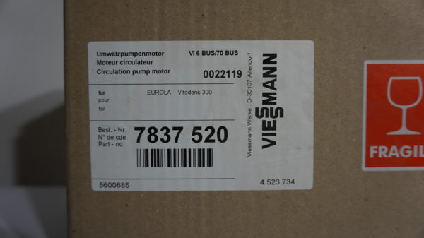Viessmann Umwälzpumpenmotor 7837520