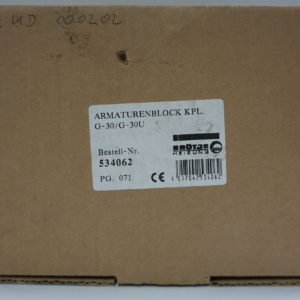 Brötje Armaturenblock KPL. G-30/G-30U 534062