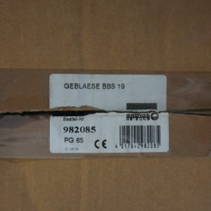 Brötje Gebläse, BBS 19, 982085