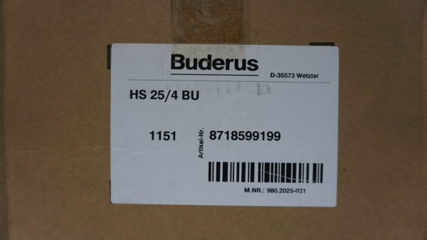 Buderus Heizkreisset, HS 25/4 BU, 8718599199