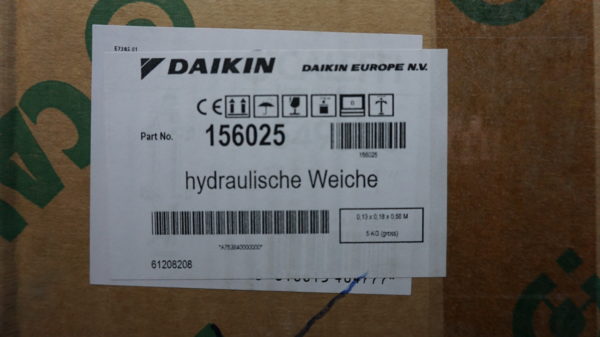 Daikin Altherma Hybrid hydraulische Multifunktionsweiche (Kesselverteiler), HW2500, 156025