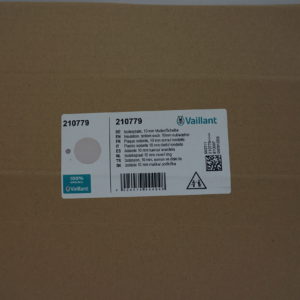 Vaillant Isolierplatte, 10mm Mutter/Scheibe, 210779