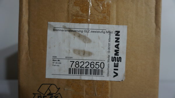 Viessmann Brenneransteuerung GLZ zweistufig Modell 2 7822650